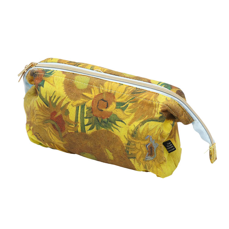 Printed Canvas Pencil Case